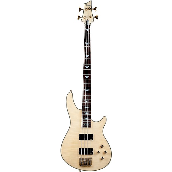 Open Box Schecter Guitar Research Omen Extreme-4 Electric Bass Level 2 Gloss Natural 197881163655
