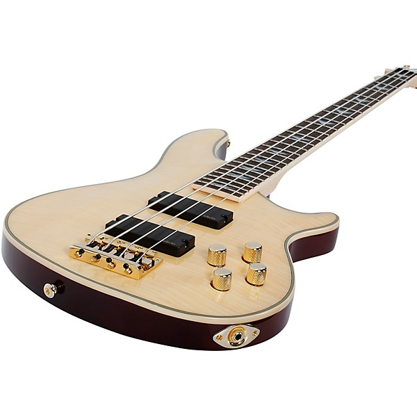 Schecter Guitar Research Omen Extreme-4 Electric Bass Gloss Natural