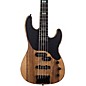 Schecter Guitar Research Model-T 5 Exotic 5-String Black Limba Electric Bass Satin Natural thumbnail