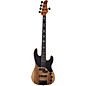 Schecter Guitar Research Model-T 5 Exotic 5-String Black Limba Electric Bass Satin Natural