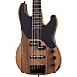 Schecter Guitar Research Model-T 5 Exotic 5-String Black Limba Electric Bass Satin Natural