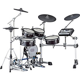 Yamaha DTX10K Electronic Drum Kit With TCS Heads Black Forest
