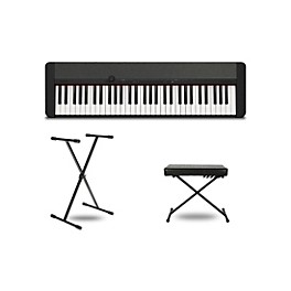 Casio Casiotone CT-S1 Keyboard With Stand and Bench White Casio Casiotone CT-S1 Keyboard With Stand and Bench Black