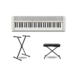 Casio Casiotone CT-S1 Keyboard With Stand and Bench White Casio Casiotone CT-S1 Keyboard With Stand and Bench White