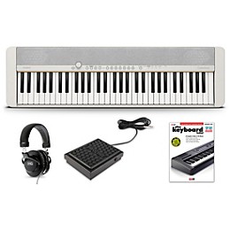 Casio Casiotone CT-S1 Keyboard Essentials Kit White
