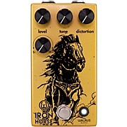 Walrus Audio Iron Horse Lm308 Distortion V3 Effects Pedal Yellow for sale