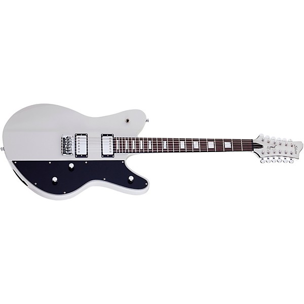 Schecter Guitar Research Robert Smith UltraCure XII Electric Guitar Vintage White