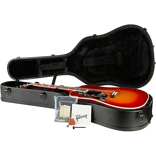 Gibson Hummingbird Standard Left-Handed Acoustic-Electric Guitar Vintage Cherry Sunburst