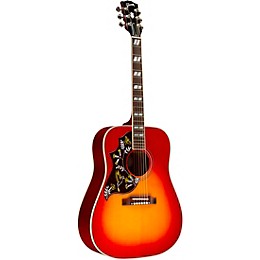 Gibson Hummingbird Standard Left-Handed Acoustic-Electric Guitar Vintage Cherry Sunburst