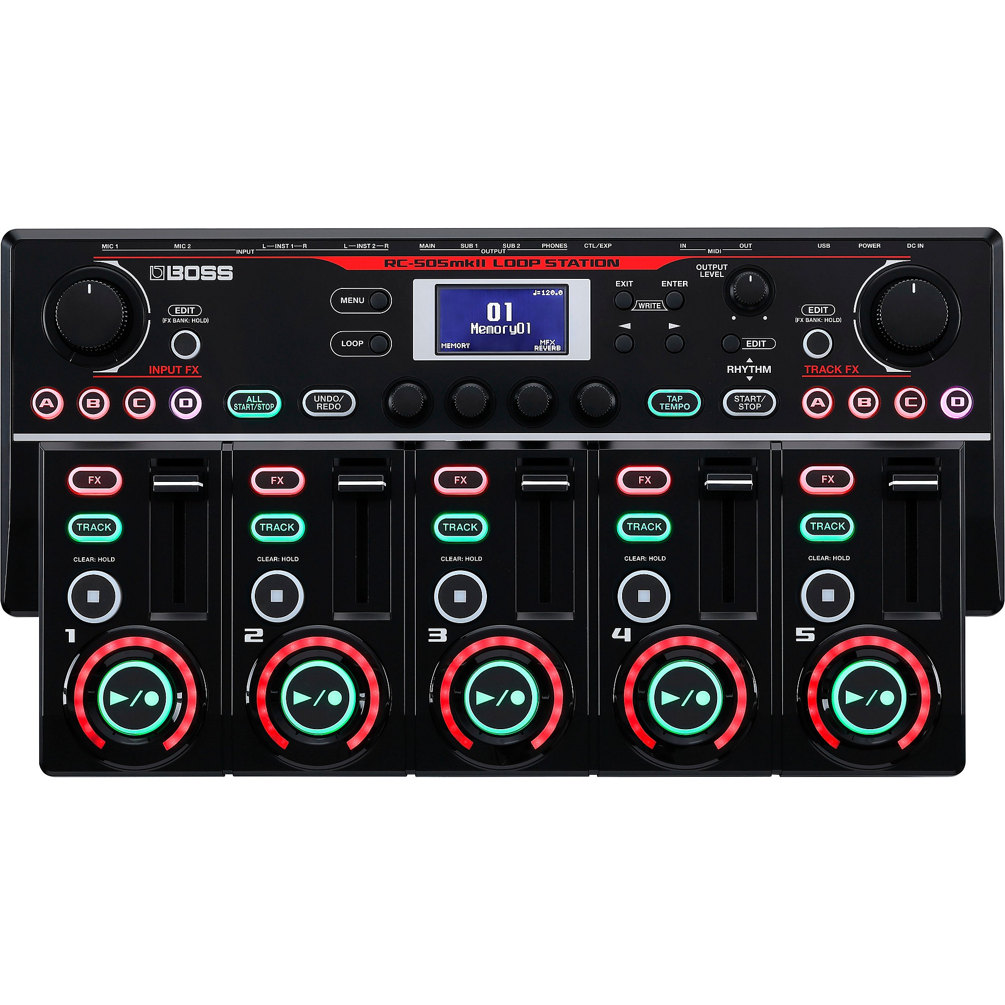 BOSS RC-505MK2 Tabletop Loop Station Black