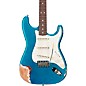 Fender Custom Shop Limited-Edition Texas Stratocaster Heavy Relic Electric Guitar Blue Flake/Candy Apple Red/Aged Olympic White thumbnail