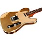 Fender Custom Shop Limited-Edition Texas Telecaster Heavy Relic Electric Guitar Gold Metal Flake/Aged Olympic White