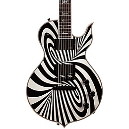 Wylde Audio Odin Grail Black Blizzard Electric Guitar Vintage White