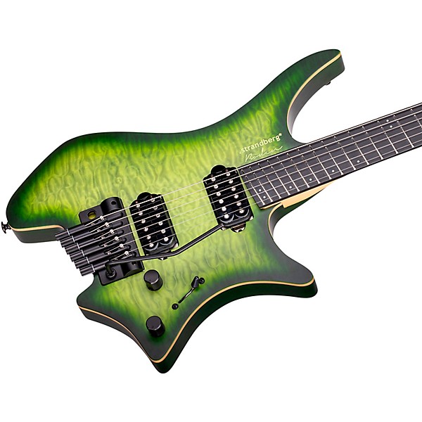 strandberg Boden Prog NX 6 Electric Guitar Earth Green