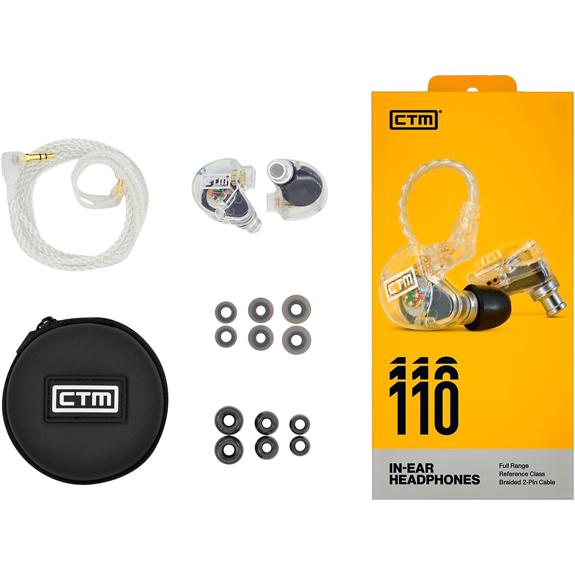 CTM CE110 Single-Driver IEM Earphones | Guitar Center