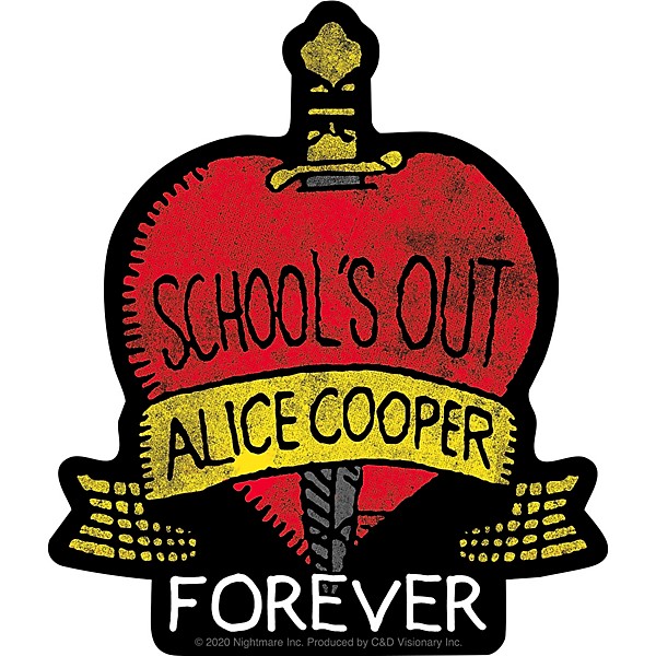 C&D Visionary Alice Cooper Sticker