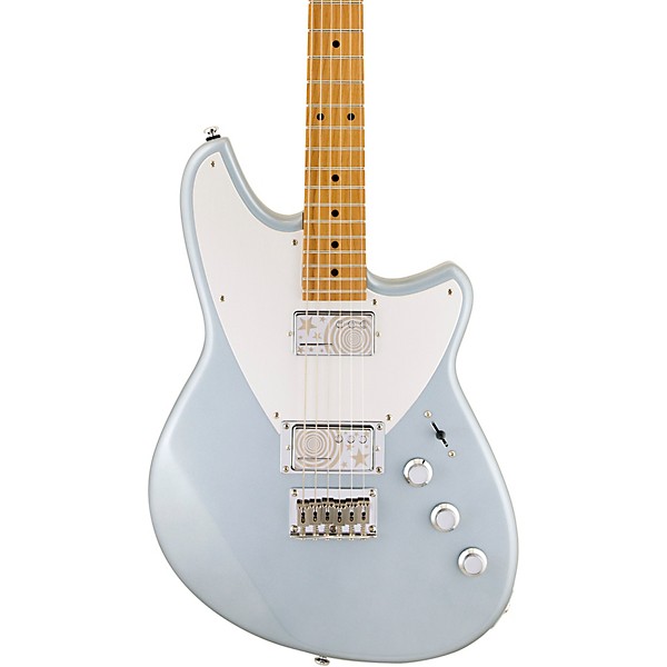 Reverend Billy Corgan Z-One Signature Electric Guitar Silver Freeze