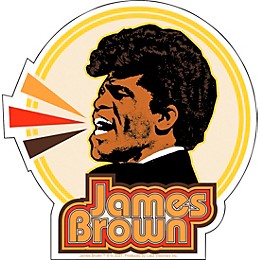 Clearance C&D Visionary James Brown Sticker