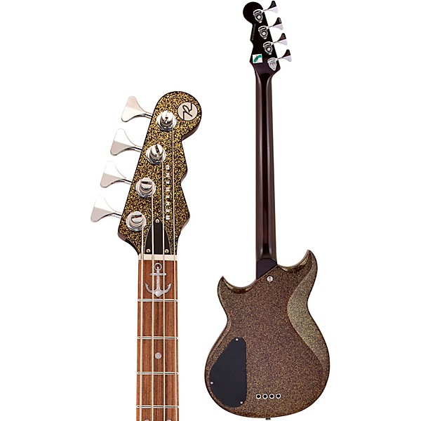 Reverend Mike Watt Wattplower Mark II Electric Bass Guitar Gloss Root Beer Sparkle