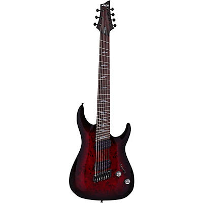 Schecter Guitar Research Omen Elite-7 Ms Electric Guitar Black Cherry Burst for sale