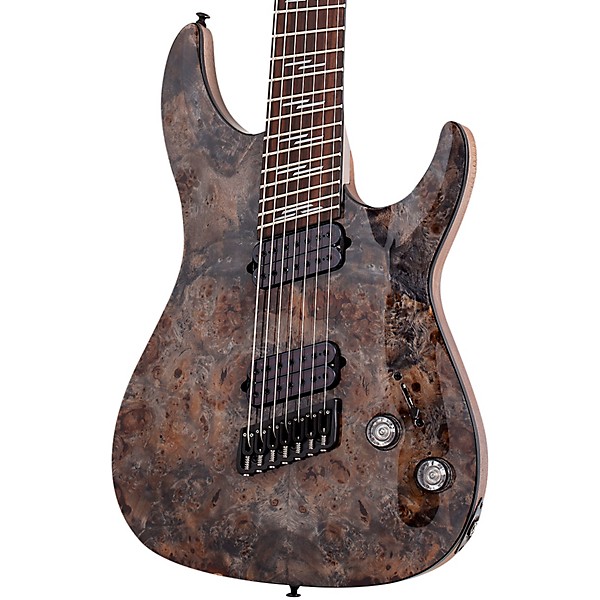 Schecter Guitar Research Omen Elite-7 MS Electric Guitar Charcoal