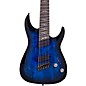 Schecter Guitar Research Omen Elite-7 MS Electric Guitar See-Thru Blue Burst thumbnail
