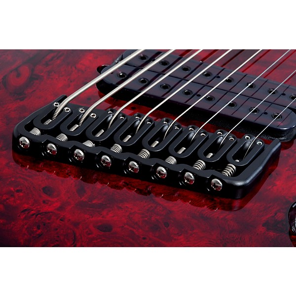 Schecter Guitar Research Omen Elite-8 MS Electric Guitar Black Cherry Burst