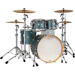 DW Design Series 4-Piece Shell Pack Satin Sage Metallic