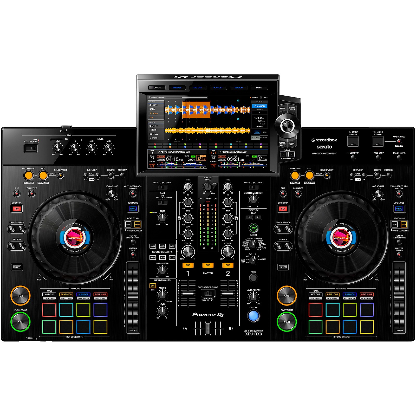 Onafhankelijk stem alleen Pioneer DJ XDJ-RX3 2-Channel All-in-One DJ Controller Performance System |  Guitar Center