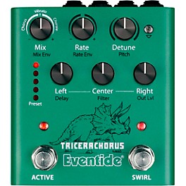 Open Box Eventide TriceraChorus Effects Pedal Level 1 Green