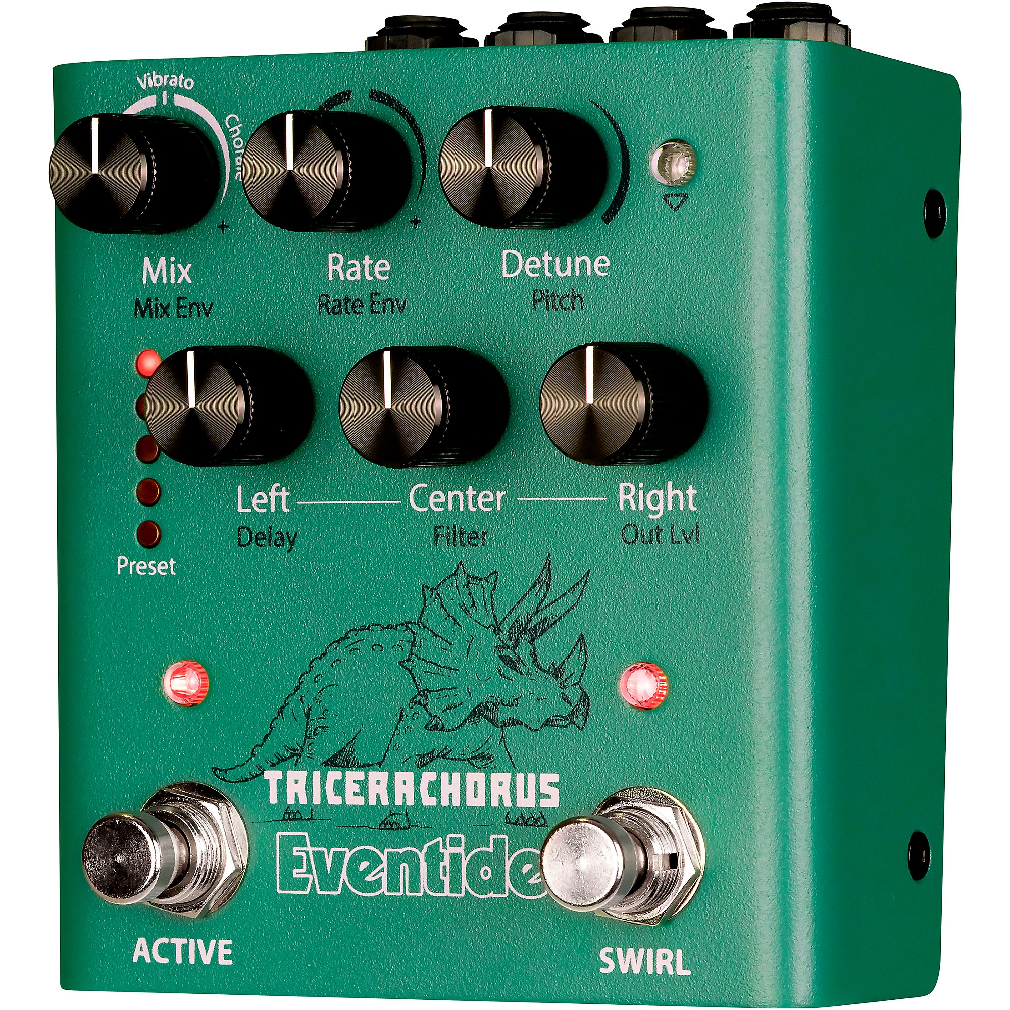 Eventide TriceraChorus Effects Pedal Green | Guitar Center