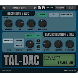 TAL Software DAC Bit Crusher (Download)