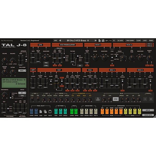 TAL Software J-8 Jupiter 8 (Download)