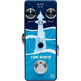 Pigtronix Tide Rider Modulation Effects Pedal Blue