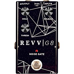 Open Box Revv Amplification G8 Noise Gate Effects Pedal Level 1 Black Sparkle