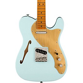 Squier Limited-Edition Classic Vibe '60s Telecaster Thinline Maple Fingerboard Electric Guitar Sonic Blue