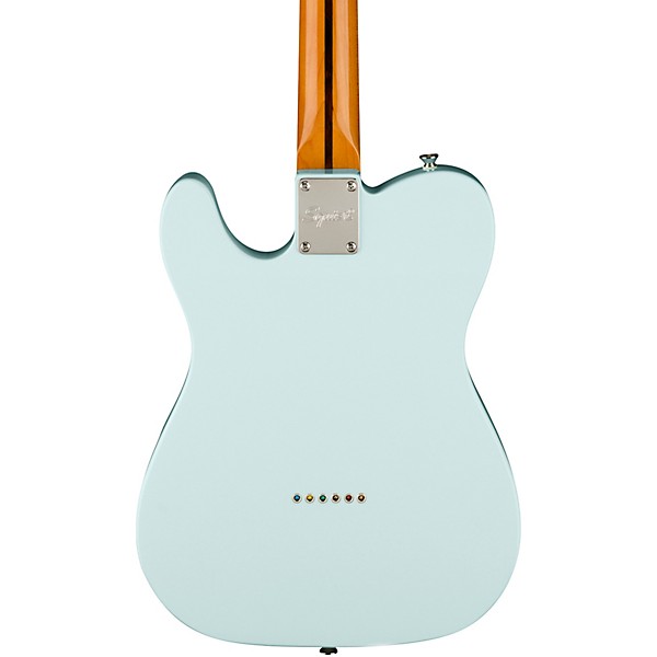 Open Box Squier Limited-Edition Classic Vibe '60s Telecaster Thinline Maple Fingerboard Electric Guitar Level 2 Sonic Blue...