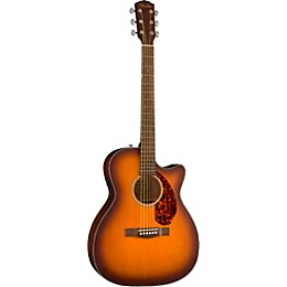 Open Box Fender CC-60SCE Concert Limited-Edition Acoustic-Electric Guitar Level 2 Aged Cognac Burst 197881092191