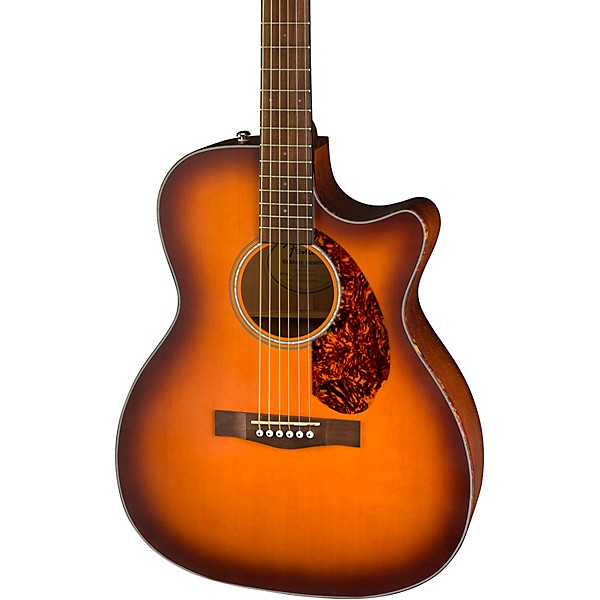 Open Box Fender CC-60SCE Concert Limited-Edition Acoustic-Electric Guitar Level 2 Aged Cognac Burst 197881141998
