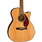 Fender CC-60SCE Concert Limited-Edition Acoustic-Electric Guitar Satin Natural thumbnail