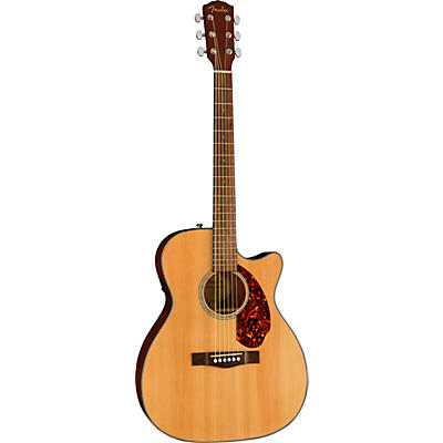 Fender Cc-60Sce Concert Limited-Edition Acoustic-Electric Guitar Satin Natural for sale