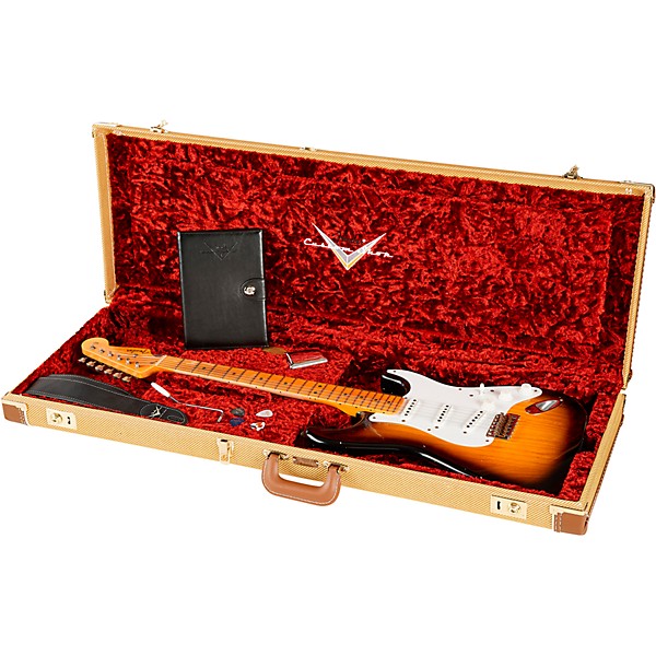 Fender Custom Shop Eric Clapton Signature Stratocaster Journeyman Relic Electric Guitar 2-Color Sunburst