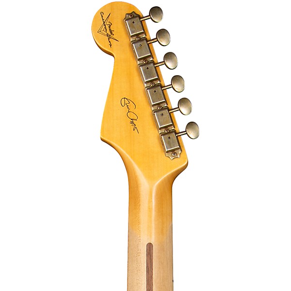 Fender Custom Shop Eric Clapton Signature Stratocaster Journeyman Relic Electric Guitar Aged White Blonde