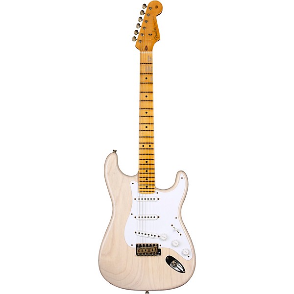 Fender Custom Shop Eric Clapton Signature Stratocaster Journeyman Relic Electric Guitar Aged White Blonde