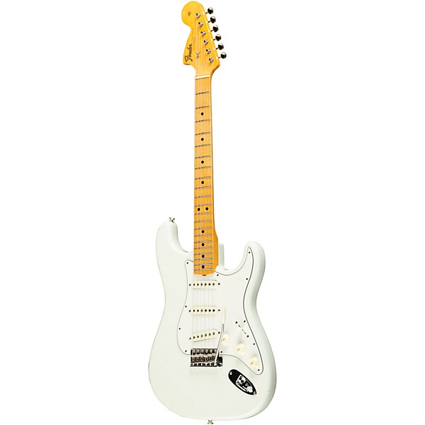 Open Box Fender Custom Shop Jimi Hendrix Voodoo Child Stratocaster NOS Electric Guitar Level 2 Olympic White 197881274412
