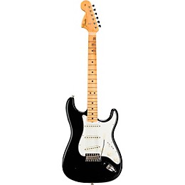 Fender Custom Shop Jimi Hendrix Voodoo Child Stratocaster Journeyman Relic Electric Guitar Black