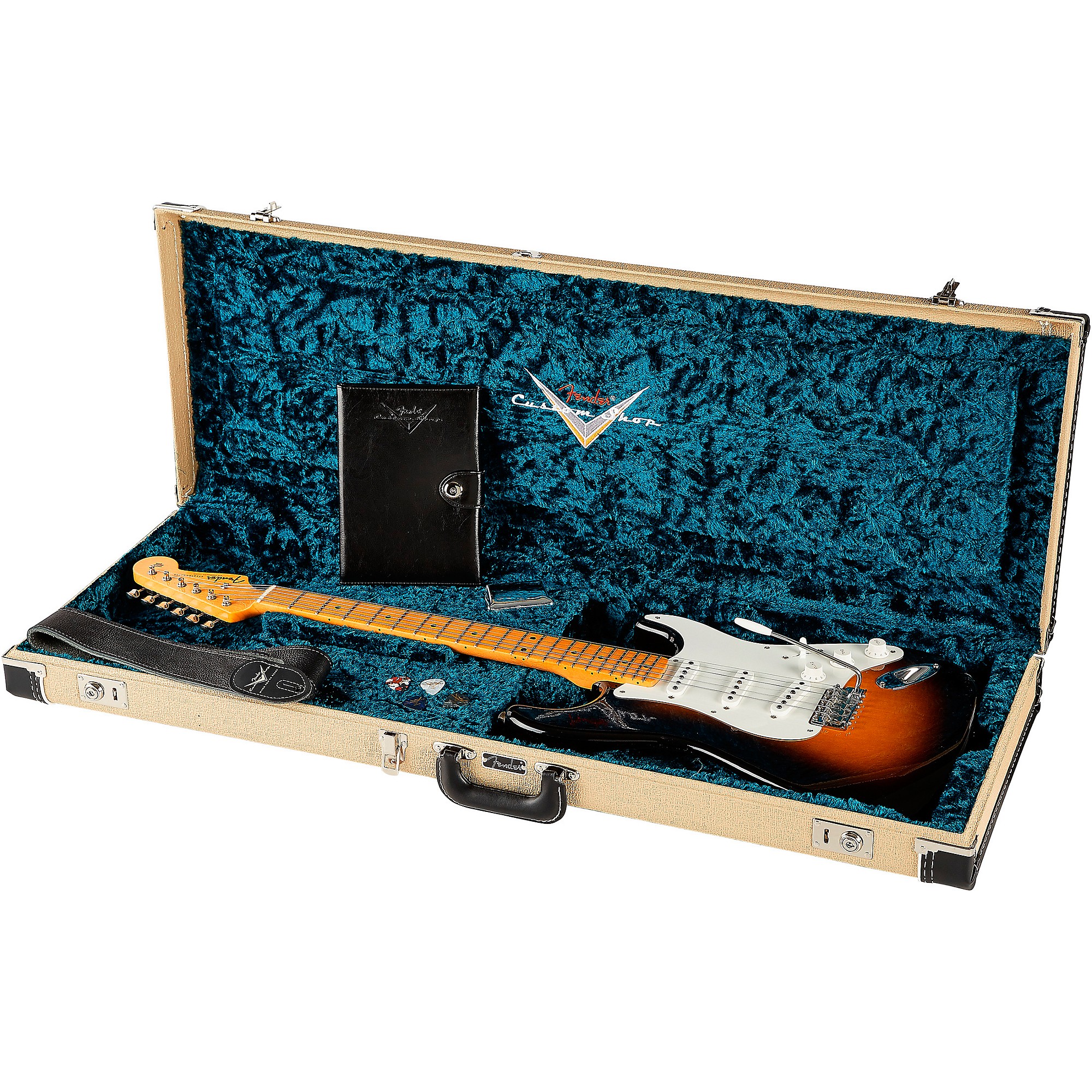 Platinum Fender Custom Shop Jimmie Vaughan Stratocaster