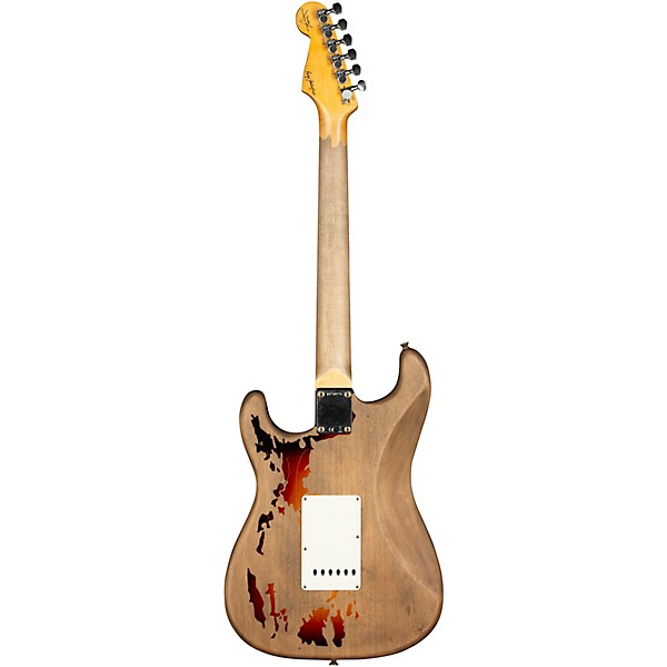 Fender Custom Shop Rory Gallagher Signature Stratocaster Heavy Relic Electric Guitar 3-Color Sunburst