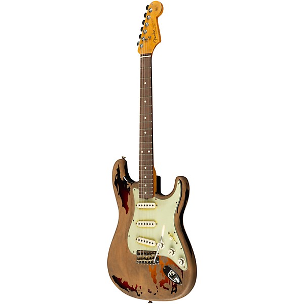 Fender Custom Shop Rory Gallagher Signature Stratocaster Heavy Relic Electric Guitar 3-Color Sunburst