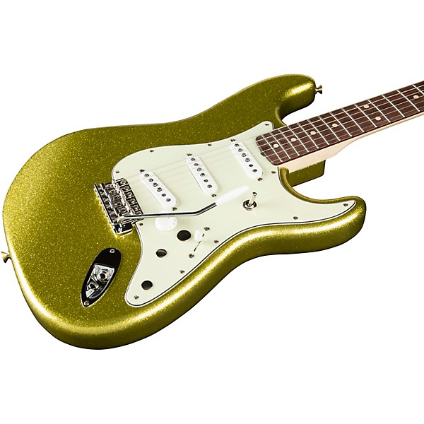 Fender Custom Shop Dick Dale Signature Stratocaster NOS Electric Guitar Chartreuse Sparkle